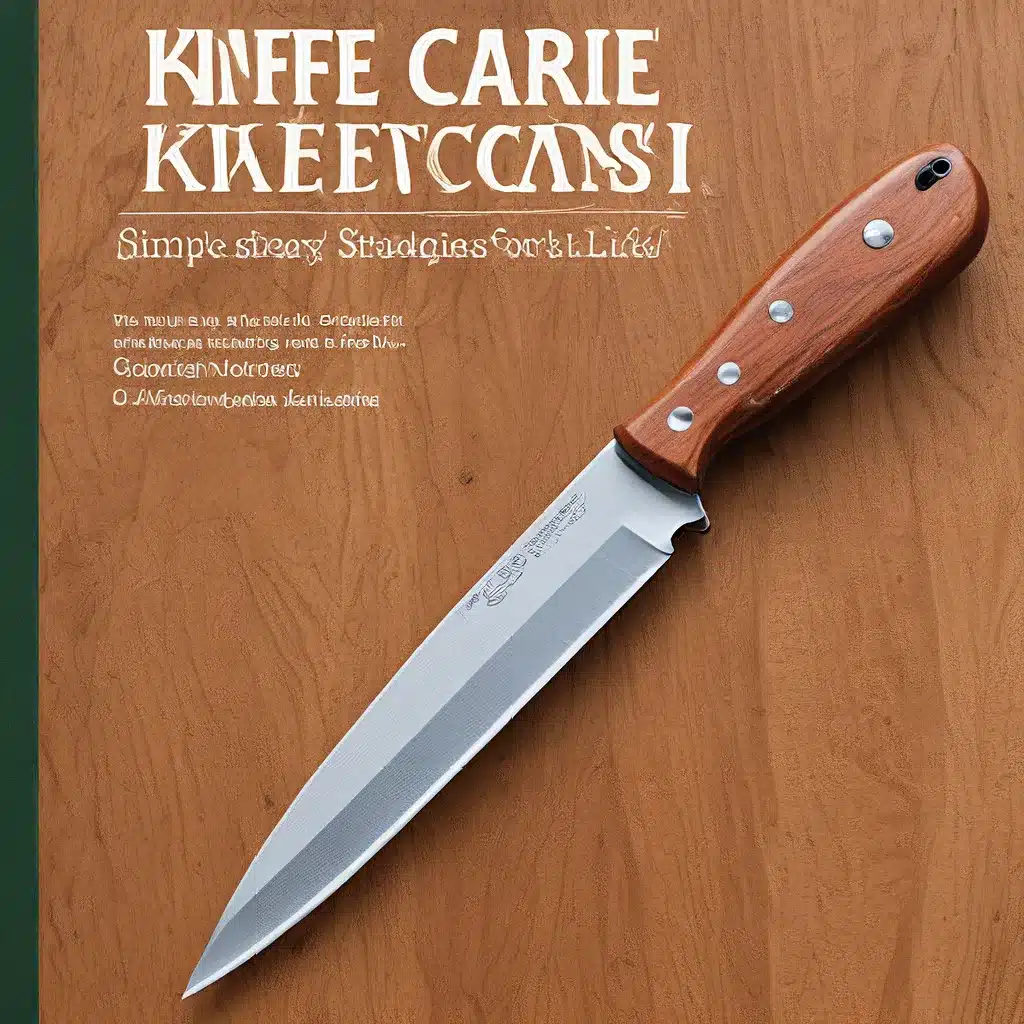 Knife Care Made Easy: Simple Strategies for a Lasting Edge