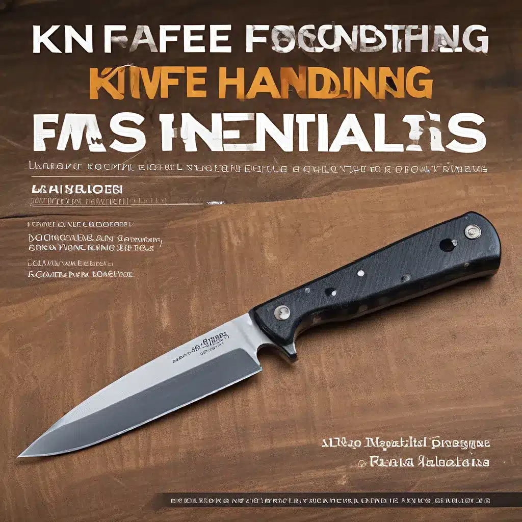 Knife Handling Essentials: Mastering the Fundamentals