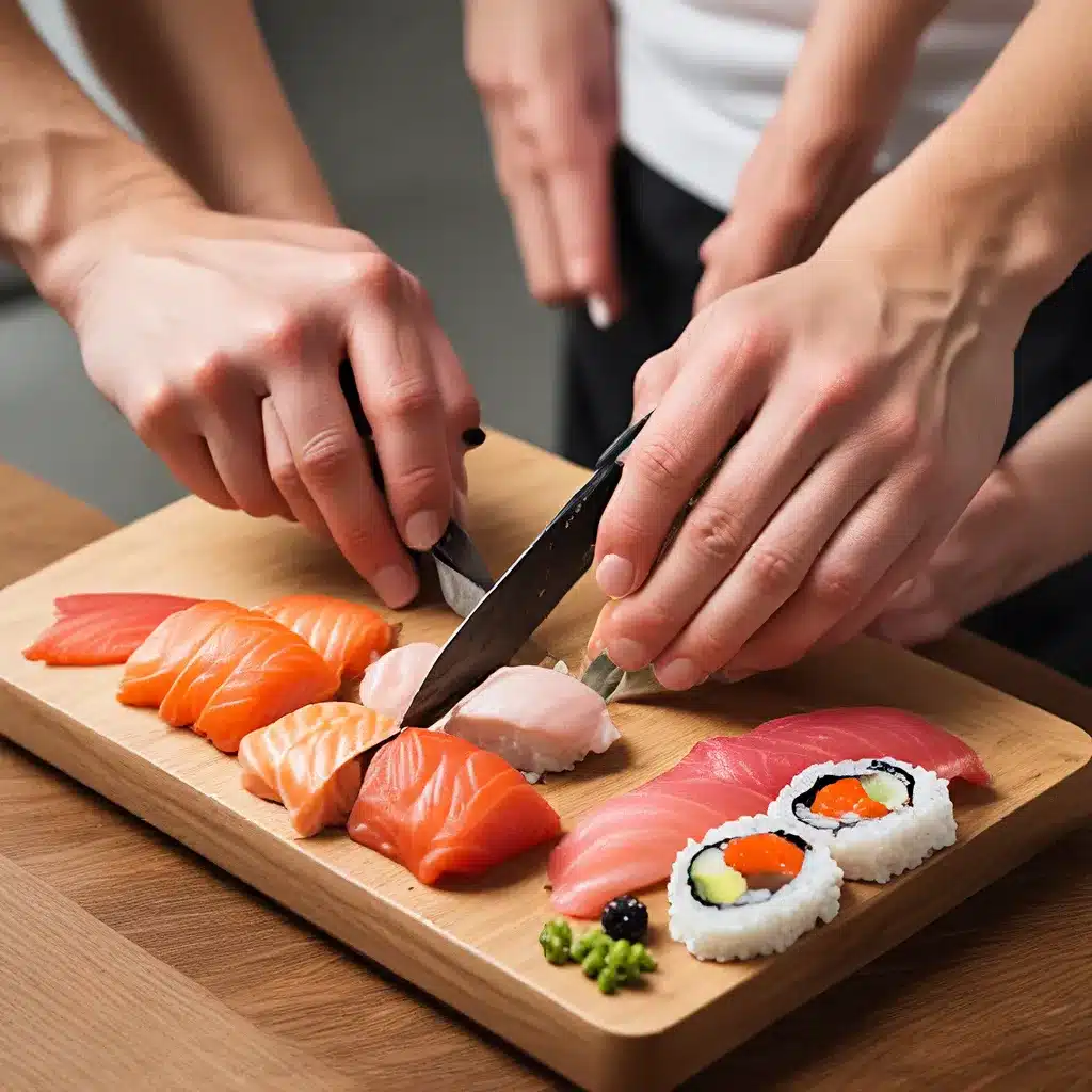 Knife Techniques for Sushi Preparation