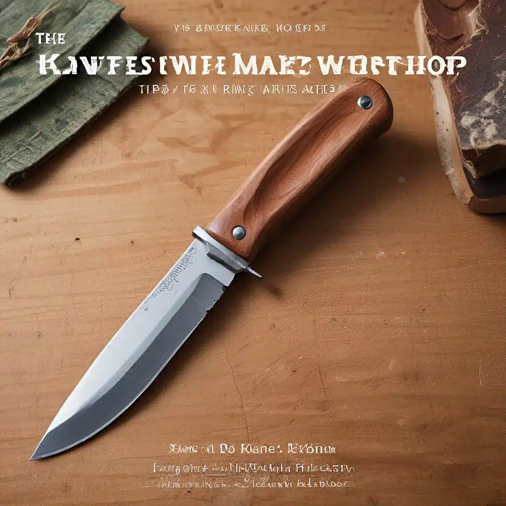 The Knife Maker’s Workshop: Tips and Tricks for the Aspiring Artisan